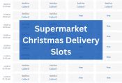 Supermarket Christmas Delivery Slot Release Dates 2024.